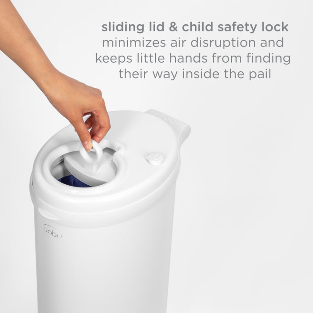 Ubbi Steel Odor Locking Diaper Pail