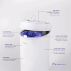 Ubbi Steel Odor Locking Diaper Pail