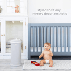 Ubbi Steel Odor Locking Diaper Pail