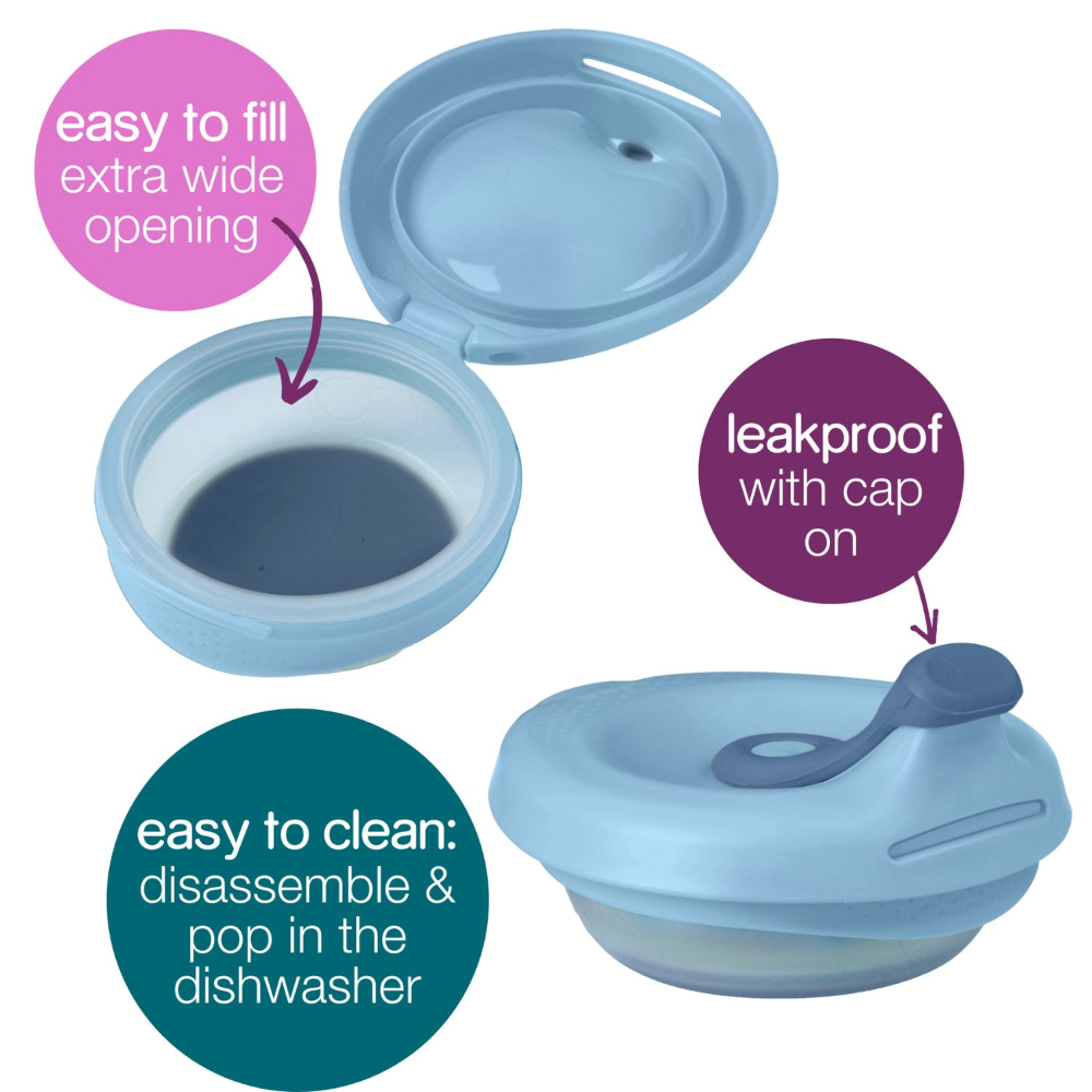 B.Box Fill + Feed Silicone Feeding - Reusable & Mess-Free Baby Food Container 110ml
