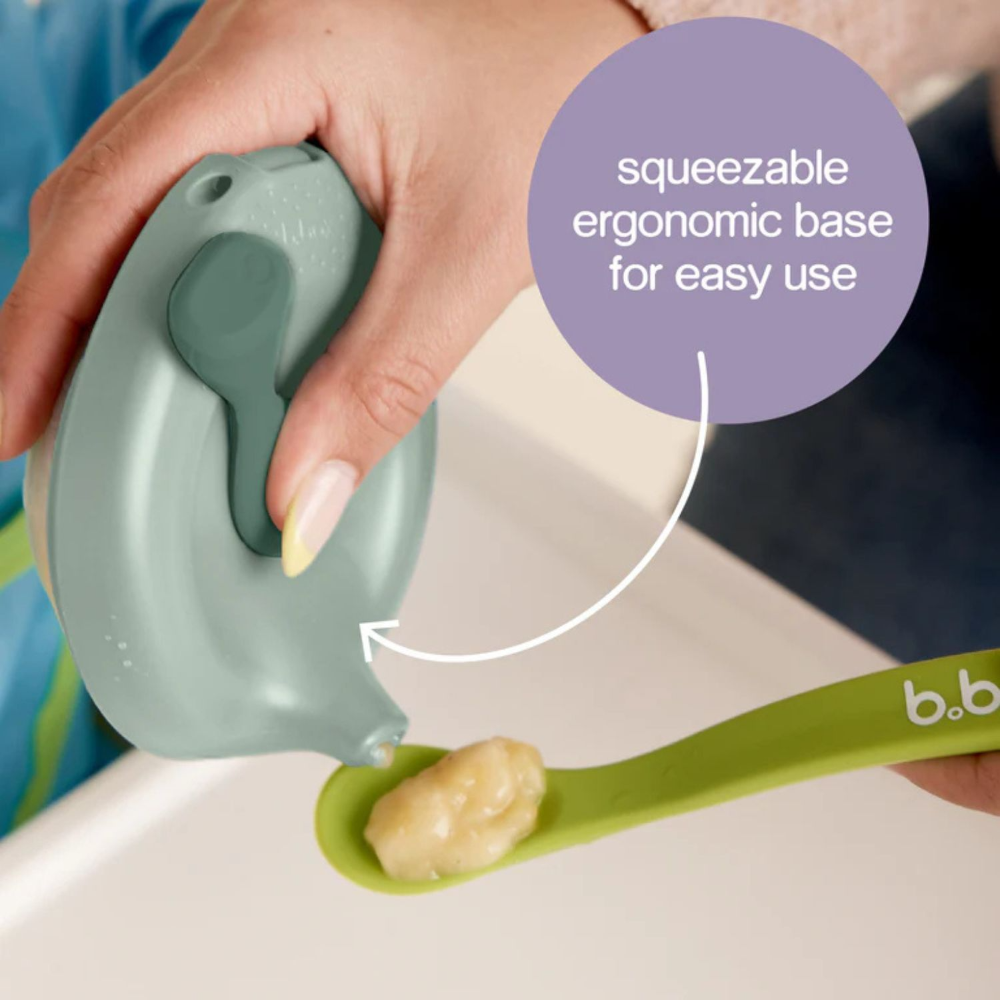 B.Box Fill + Feed Silicone Feeding - Reusable & Mess-Free Baby Food Container 110ml