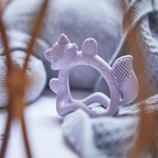 B.Box Silicone Wrist Teether Fox - Multi-Textured & Soothing for Teething Babies