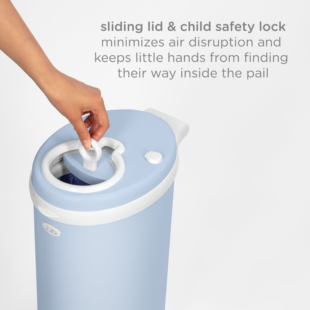 Ubbi Steel Odor Locking Diaper Pail