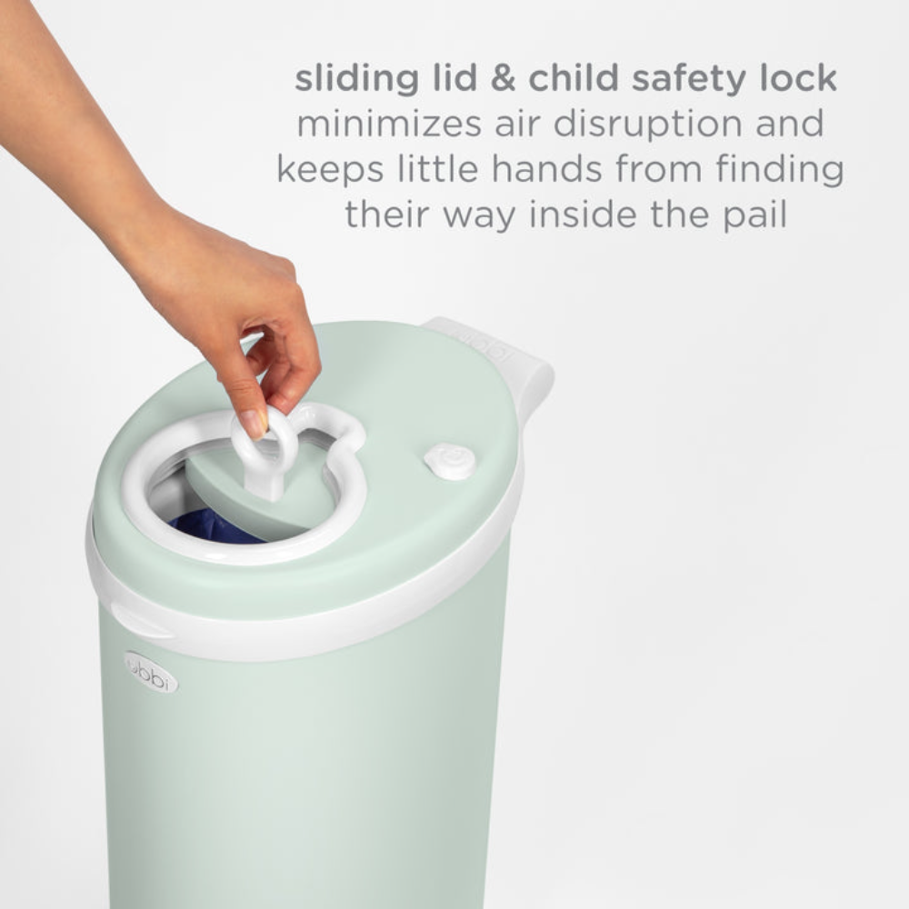 Ubbi Steel Odor Locking Diaper Pail