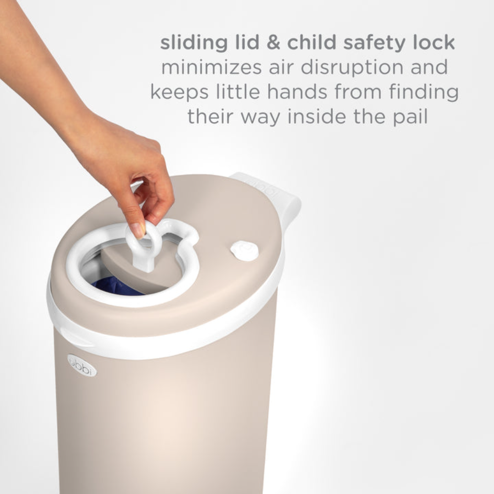 Ubbi Steel Odor Locking Diaper Pail