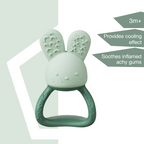 B.Box Chill + Fill Sensory Teether - Refillable Cooling Relief for Teething Babies - Textured Silicone, Easy-Grip