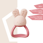 B.Box Chill + Fill Sensory Teether - Refillable Cooling Relief for Teething Babies - Textured Silicone, Easy-Grip