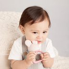 B.Box Chill + Fill Sensory Teether - Refillable Cooling Relief for Teething Babies - Textured Silicone, Easy-Grip