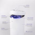 Ubbi Steel Odor Locking Diaper Pail