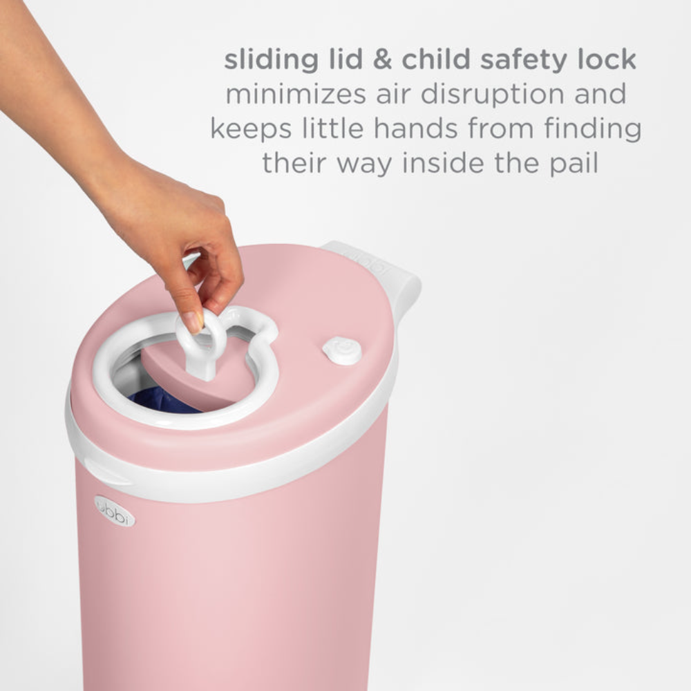 Ubbi Steel Odor Locking Diaper Pail