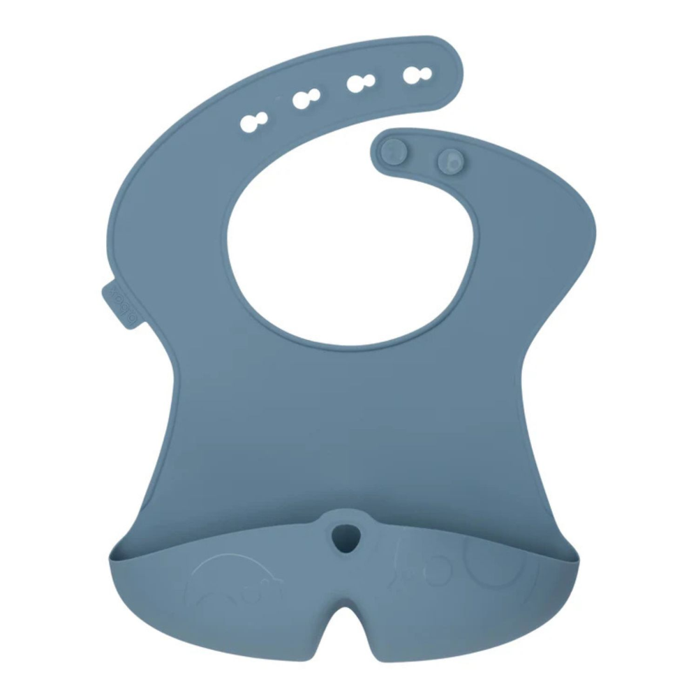 B.Box Silicone Bib - Adjustable Neck Closure for a Perfect Fit