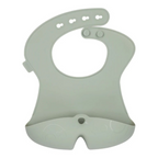 B.Box Silicone Bib - Adjustable Neck Closure for a Perfect Fit