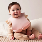 B.Box Silicone Bib - Adjustable Neck Closure for a Perfect Fit