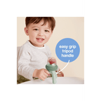 B.Box Silicone Fresh Food Feeder - Ideal for Safe Feeding - Gentle on Gums with Easy to Grip & Hygienic - Peony Purple