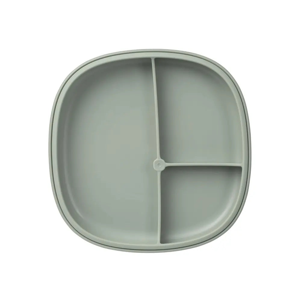 B.Box 2-in-1 Suction Plate for Kids – Adjustable Divider, Mess-Free Self-Feeding & Microwave Safe