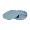 B.Box Silicone Divider Suction Plate with Lid - Non-Slip Base & Leakproof Lid for Fuss-Free Mealtimes