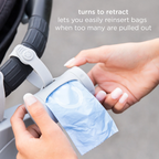 Ubbi On the Go Bag Dispenser for Baby Travel
