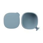 B.Box Soft Silicone Feeding Bowl + Lid for Toddlers - Anti-Slip & Leakproof Lid