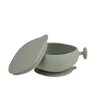 B.Box Soft Silicone Feeding Bowl + Lid for Toddlers - Anti-Slip & Leakproof Lid