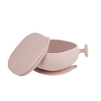 B.Box Soft Silicone Feeding Bowl + Lid for Toddlers - Anti-Slip & Leakproof Lid