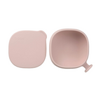 B.Box Soft Silicone Feeding Bowl + Lid for Toddlers - Anti-Slip & Leakproof Lid
