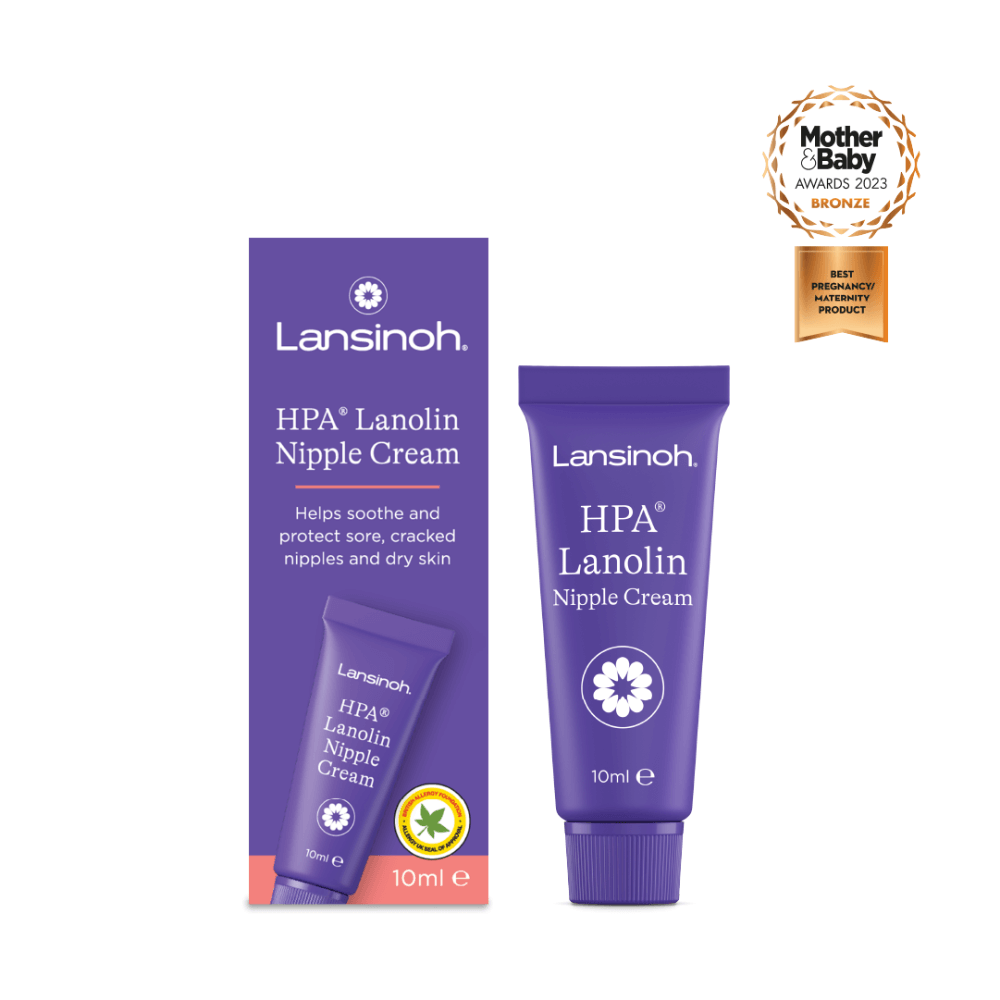 Lansinoh HPA Lanolin Nipple Cream - Sore Nipples Cracked Skin Breast Feeding 100% Natural, Tasteless & Odourless BPA, BPS-Free, Hospital Bag Maternity Essentials