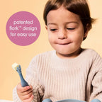 B.Box Toddler Fork & Spoon Cutlery Set for Kids – Easy Grip, Self-Feeding & Travel-Friendly – Ocean Blue