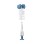 B.Box 2-in-1 Bottle Brush – Soft Bristles, Easy-Grip Handle, Teat Cleaner Included – Ocean