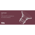 Momcozy Breastfeeding Access Flange Insert for S9 Pro/S12 Pro - Transparent