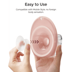 Momcozy Breastfeeding Access Flange Insert For M6 - Transparent