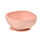 Beaba Silicone Suction Bowl - Non-Slip Baby Feeding Bowl for Self-Feeding & Baby-Led Weaning, Supple and Unbreakable Silicone BPA-Free, 4M+