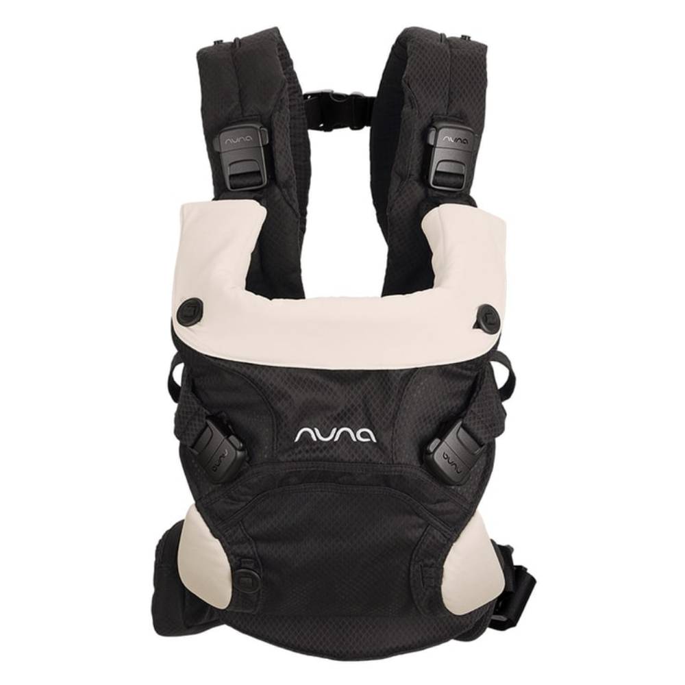 Nuna Cudl Clik Baby Carrier-4 Carry Positions-Innovative Leg Openings-For 0 to 3Y (Upto 16Kg) - Caviar