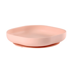 Beaba Silicone Suction Plate for Babies and Toddlers - Ergonomic Design, Non-Slip, Unbreakable, Dishwasher & Microwave Safe, Self Feeding Baby Plate, Easy to Clean, BPA-Free, Mealtime Essential, 4M+