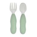 Beaba Set of 2 Stainless Steel Pre-Cutlery Set