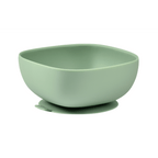 Beaba Silicone Suction Bowl - Non-Slip Baby Feeding Bowl for Self-Feeding & Baby-Led Weaning, Supple and Unbreakable Silicone BPA-Free, 4M+