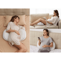 Momcozy Maternity Accessory Portable Maternity Pillow - Grey