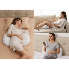 Momcozy Maternity Accessory Portable Maternity Pillow - Grey