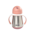 Beaba Stainless Steel Straw Cup - 250 ml