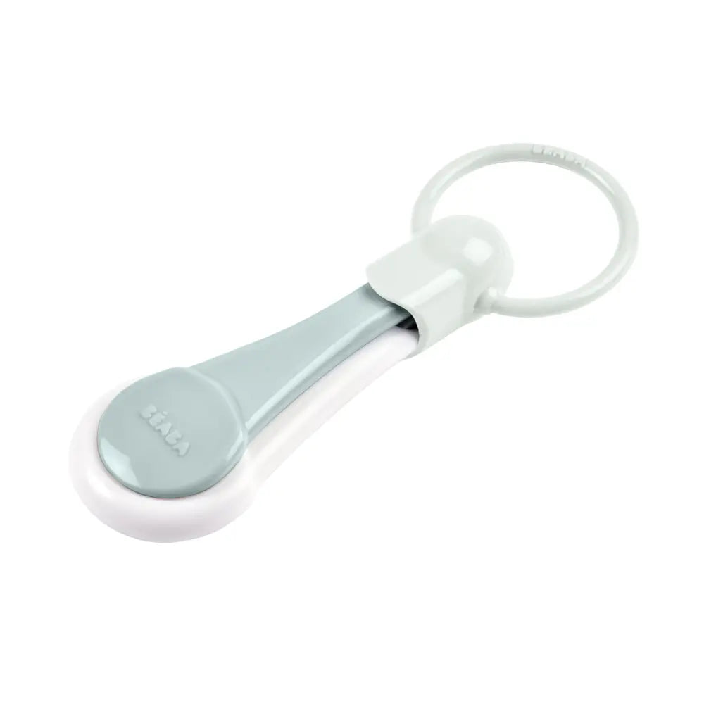 Beaba Baby Nail Clippers for Newborns & Toddlers, Safe Baby Nail Cutter with Rounded Tips, Hygienic Protective Cap, Ergonomic Easy-Grip Handle, Baby Nail Care & Grooming Accessory, 0m+