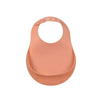 Beaba Silicone Waterproof Baby Feeding Bib with Food Catcher Pocket, BPA-Free, Easy to Clean, 4M+