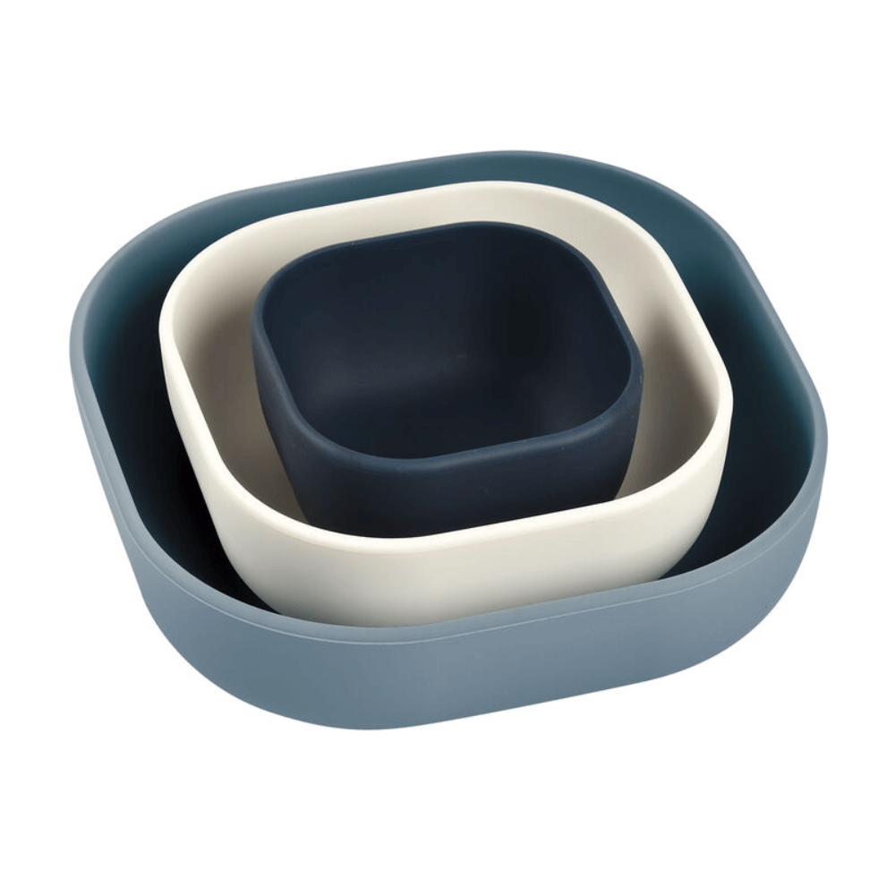 Beaba Silicone Stackable Bowls ( Set of 3)