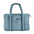 Beaba Paris Puffer Baby Diaper Bag – Multifunctional Travel baby Bag with Large Capacity, Multi-Pocket Organizer with Changing Pad, Insulated Bottle Pouch & Stroller Clips – Ideal for Moms & Dads On the Go