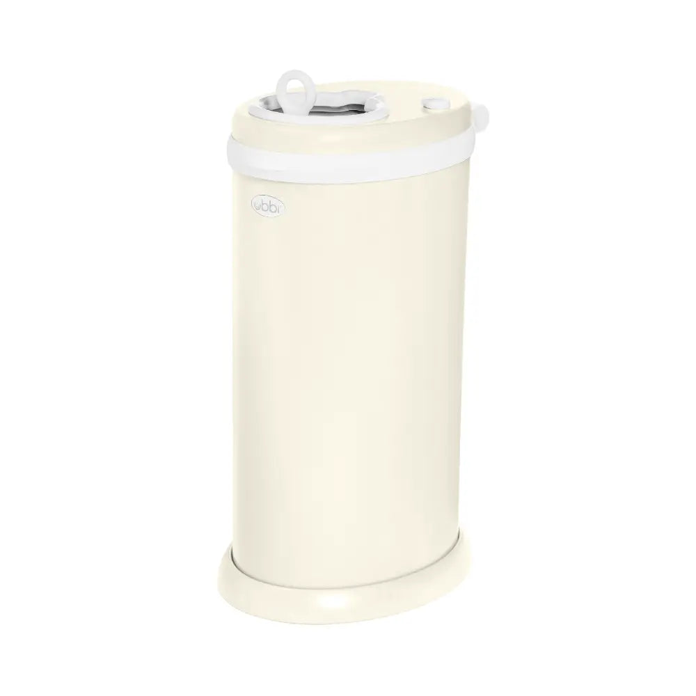 Ubbi Diaper Pail - Matte Ivory