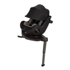 Nuna PRUU Aire Infant Car Seat|Convertible (Forward & Rear Facing)|360 Degrees Rotation with Base|Retractabe Sun Canopy|Moisture Absorbing Airy Mesh|5 Positions Recline In Both Mode|For 0 to 4Y|Upto 19 Kg - Caviar