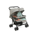 Joie Aire Twin Stroller with Rain Cover - Nectar & Mineral