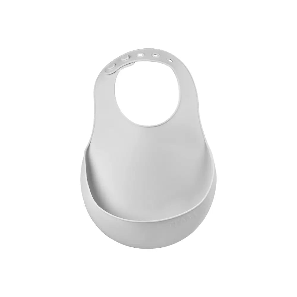Beaba Silicone Waterproof Baby Feeding Bib with Food Catcher Pocket, BPA-Free, Easy to Clean, 4M+