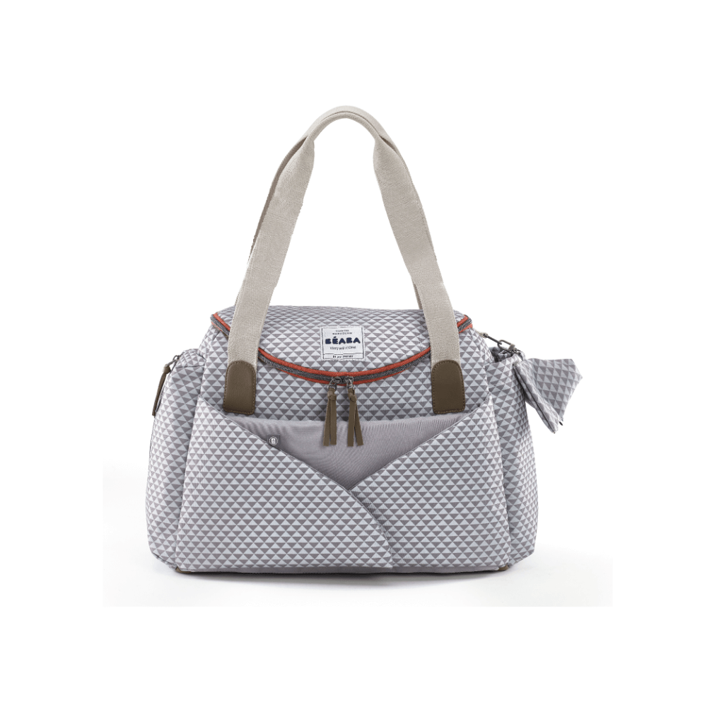 Beaba Sydney Baby Diaper Bag – Multifunctional Travel baby Bag with Large Capacity, Multi-Pocket Organizer with Changing Pad, Insulated Bottle Pouch & Stroller Clips – Ideal for Moms & Dads On the Go