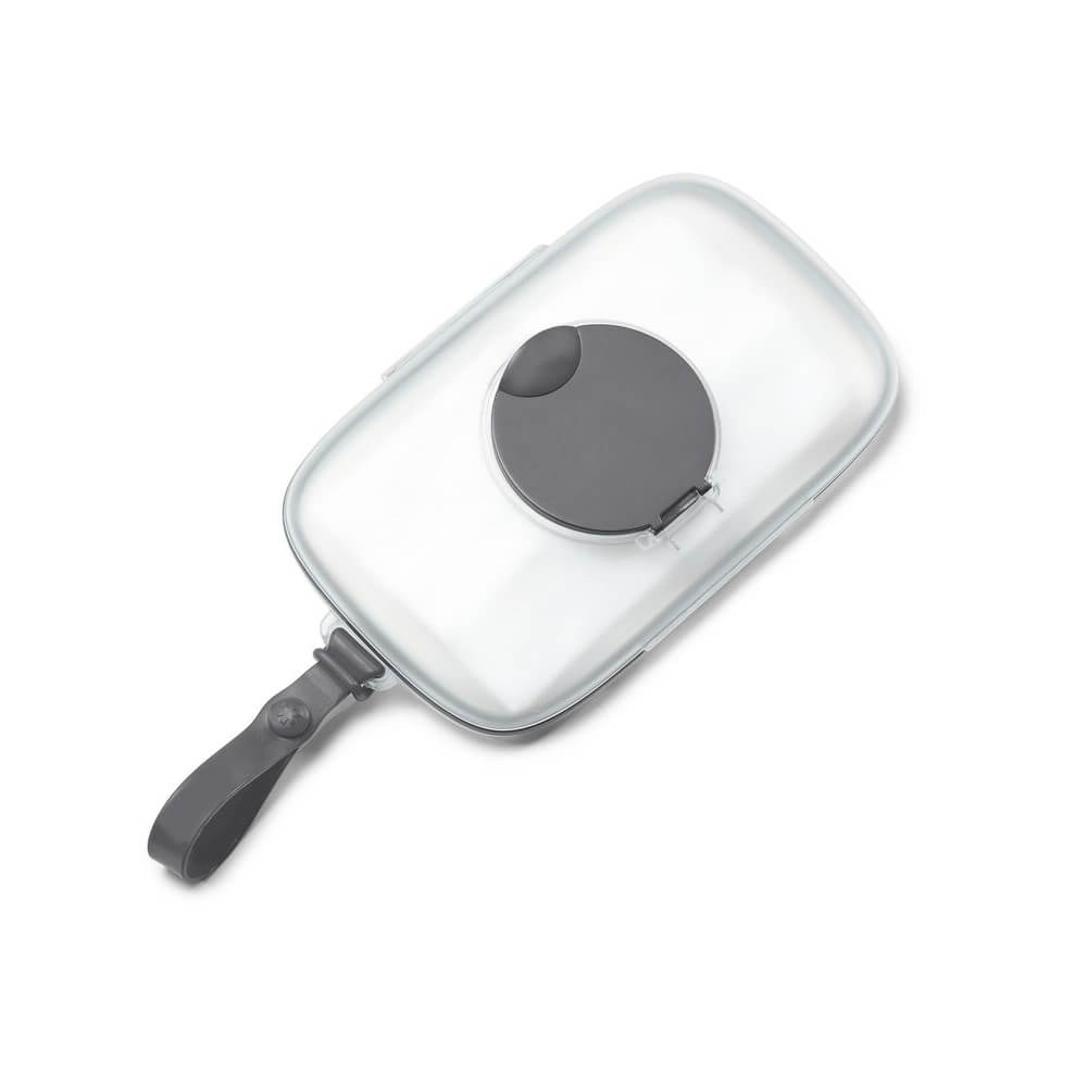 Skip Hop Grab & Go Snug Seal Wipes Case - Grey