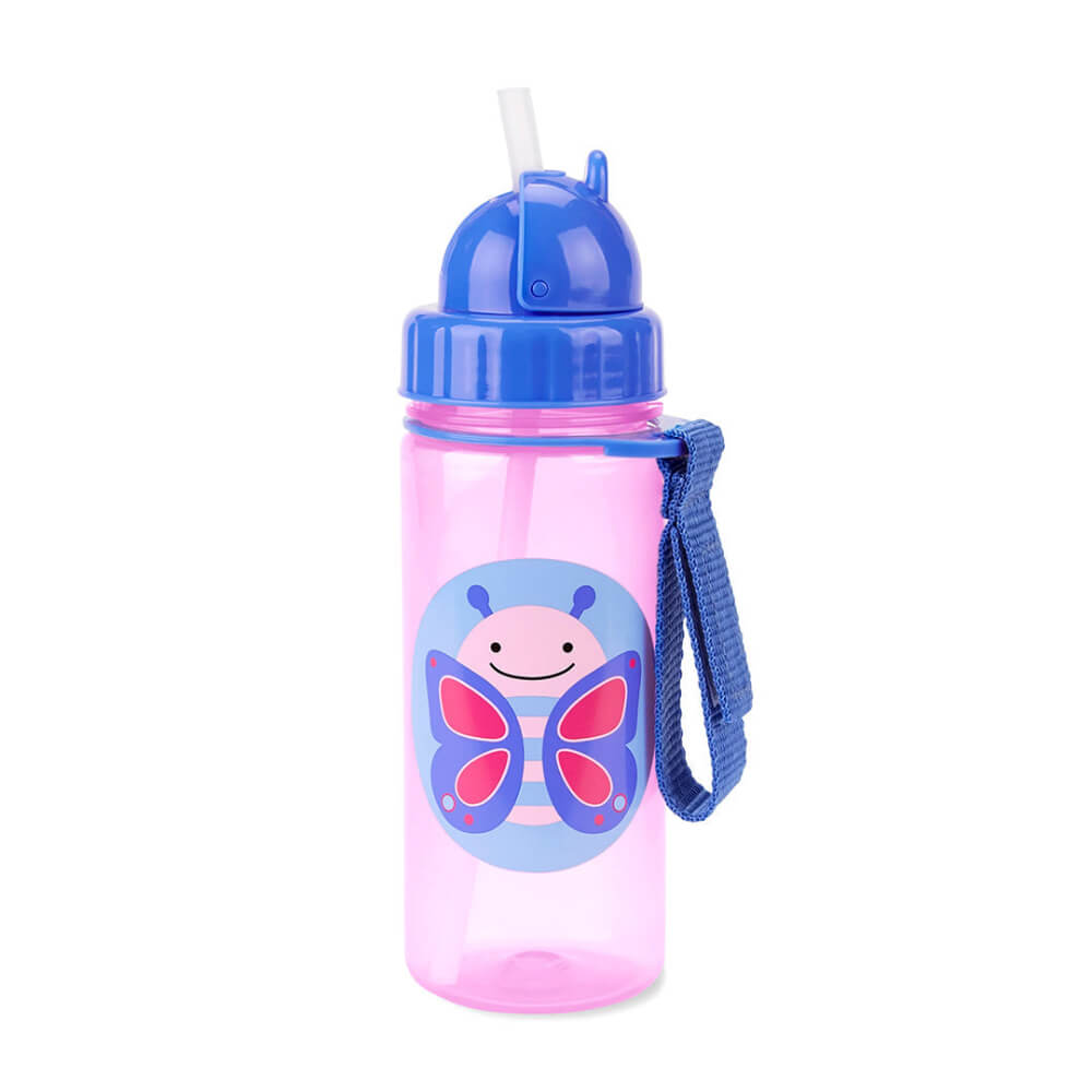 Skip Hop Zoo Straw Bottle Pp