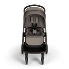 Nuna TRIV Next Reversible Seat Stroller with Flat Recline|Height Adjustable Handle Bar|All Terrain|All Wheel Suspension|One Hand Fold|Rain Cover & Post Adaptors|0 to 4Y (Upto 22Kg)-Granite